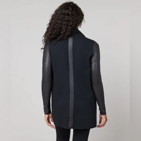 Spanx Black Drape Jacket XS - Picture 6 of 13